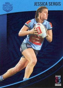 2022 NRL Rivalry - Silver Specials #SS08 Jessica Sergis Front